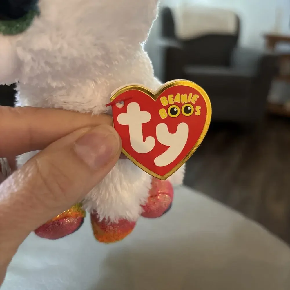 New with tags TY Beanie Boos - PIXY the Unicorn (6 Inch)